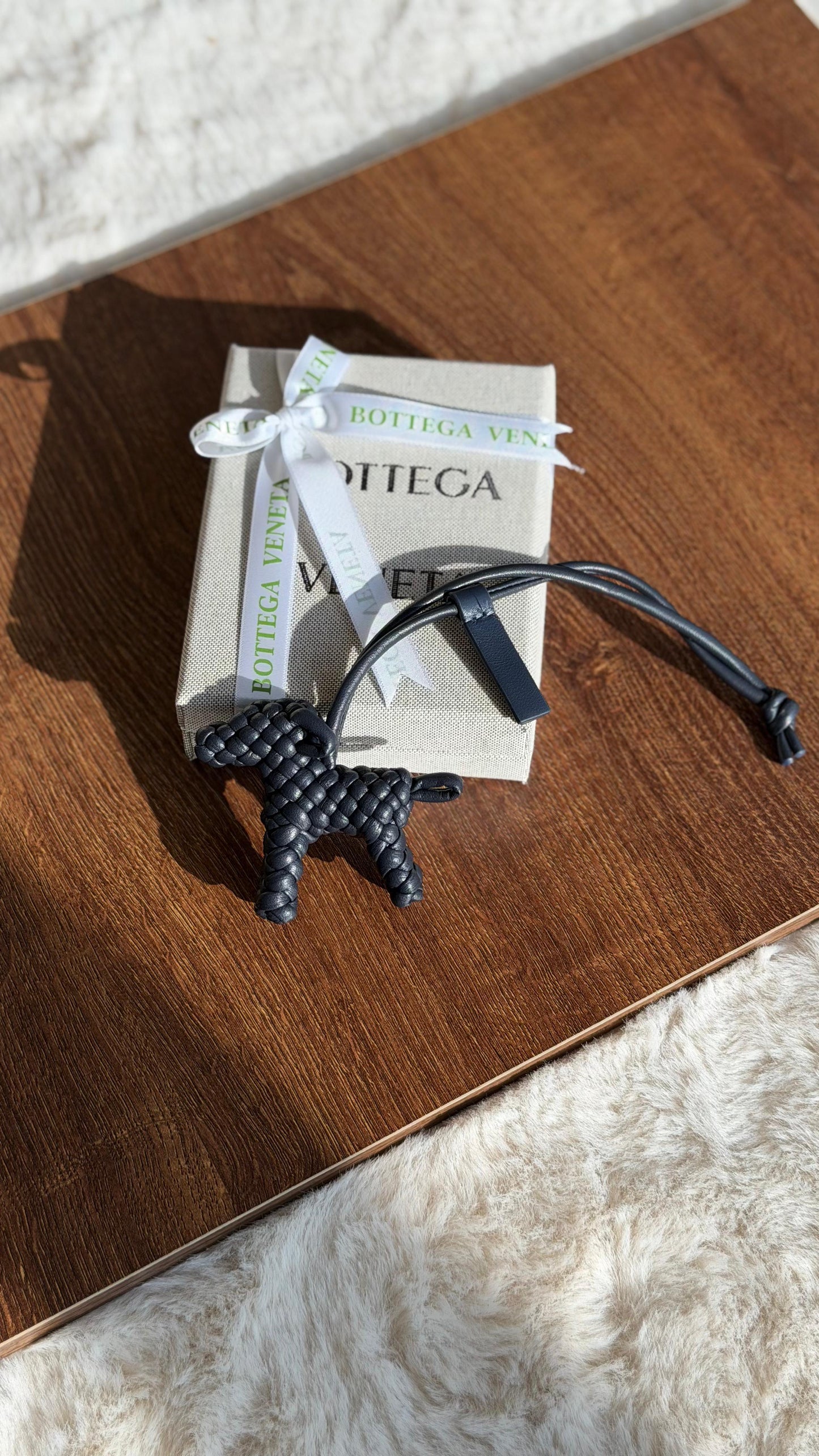 Bottega Veneta Dog Charm
