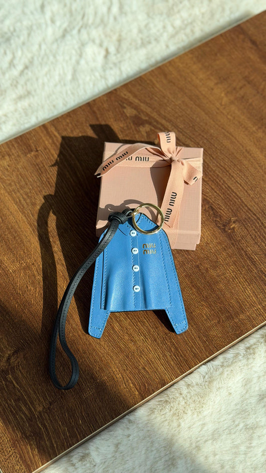 Miu Miu Leather keychain trick