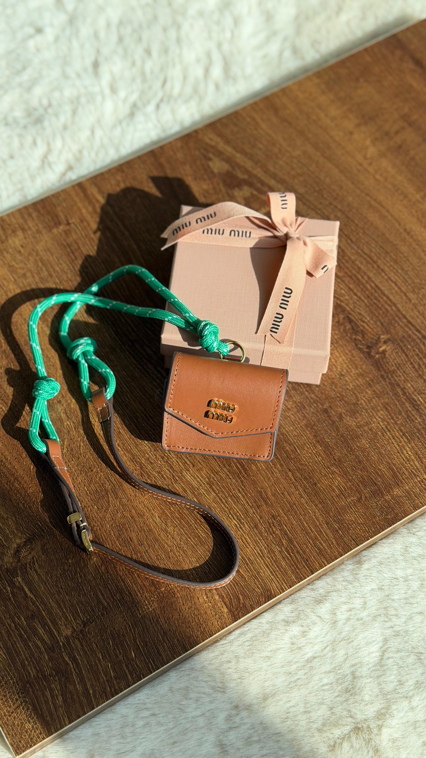 Miu Miu Mini Pouch Trick Charm