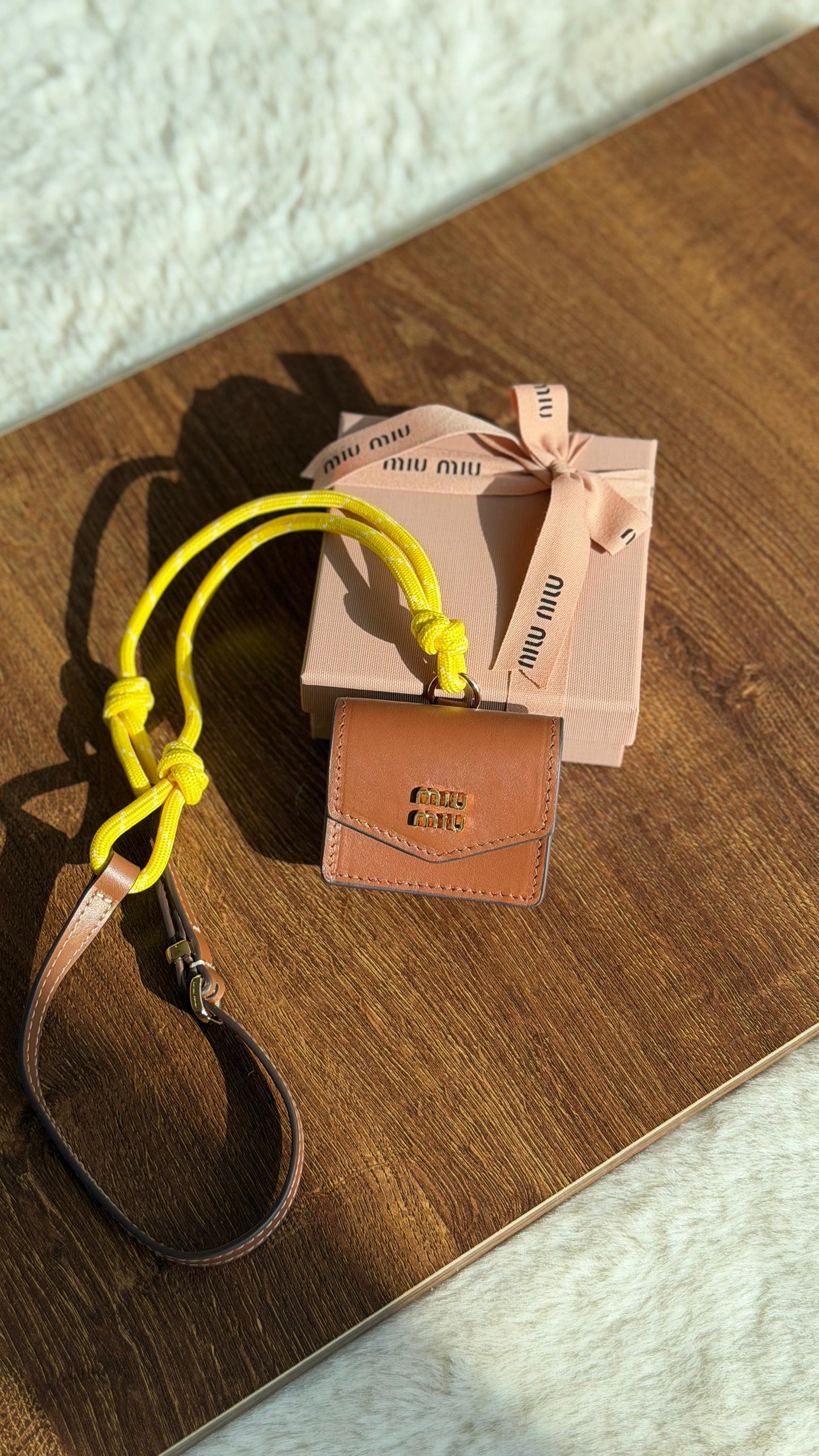 Miu Miu Mini Pouch Trick Charm