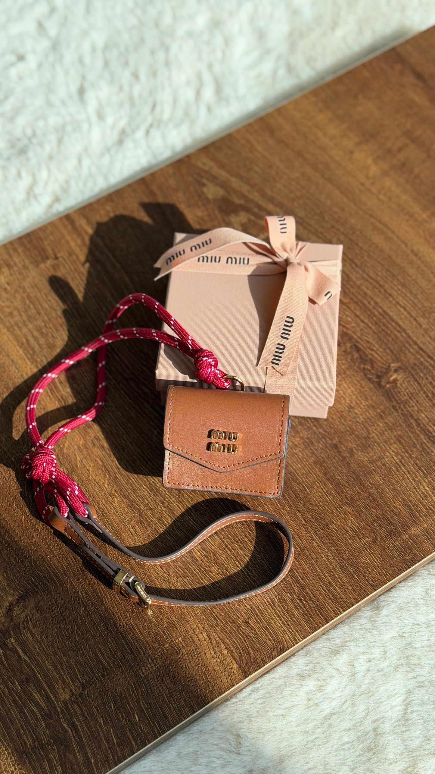 Miu Miu Mini Pouch Trick Charm