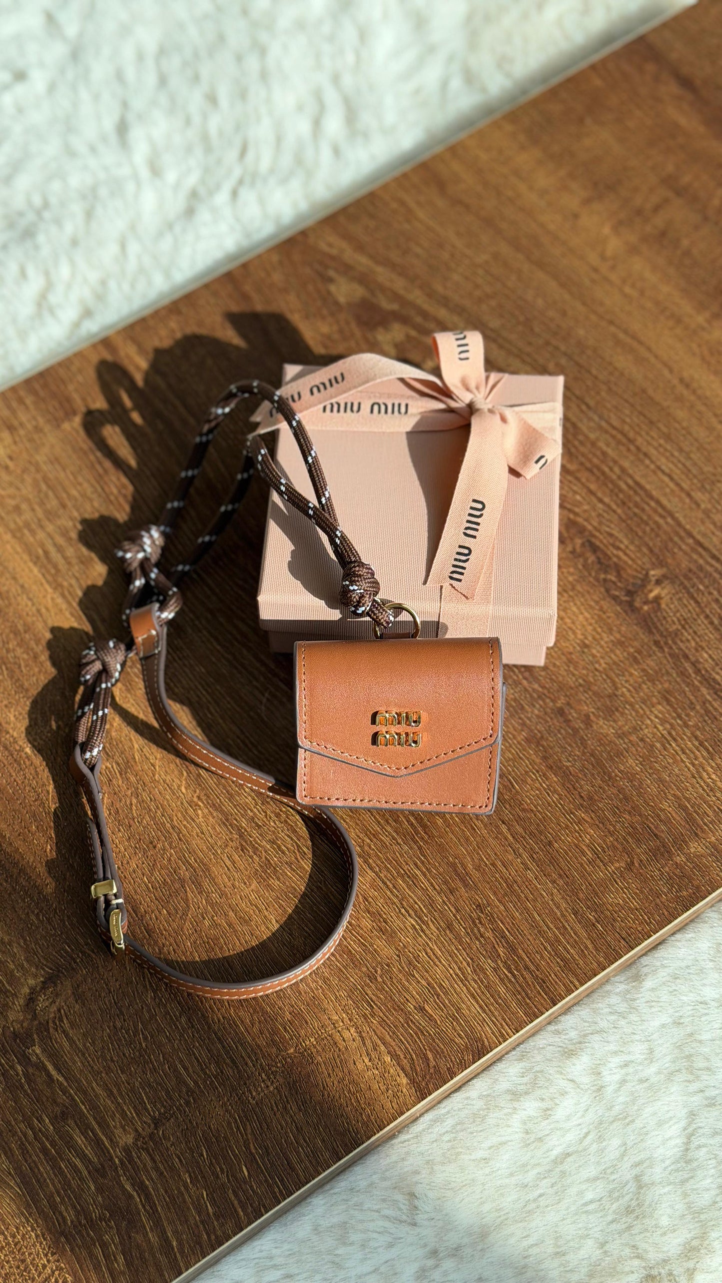 Miu Miu Mini Pouch Trick Charm