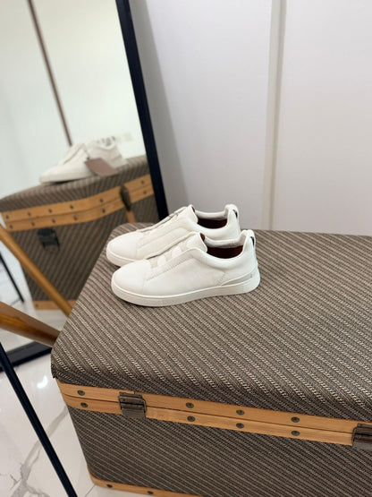Zegna Triple Stitch Classic Men's Sneakers