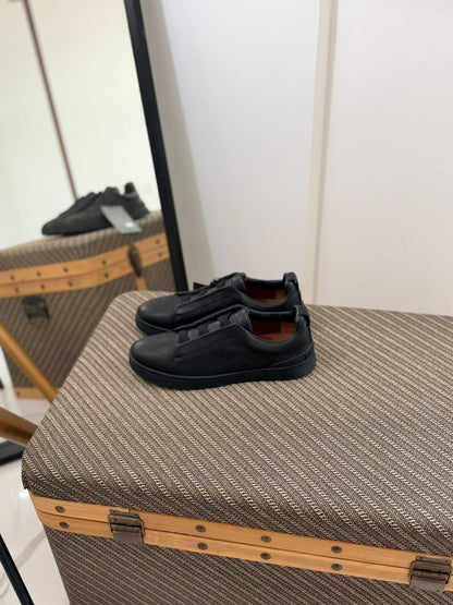 Zegna Triple Stitch Classic Men's Sneakers