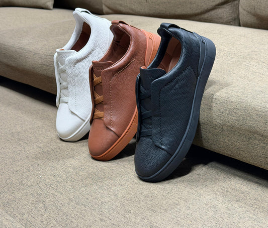 Zegna Triple Stitch Classic Men's Sneakers