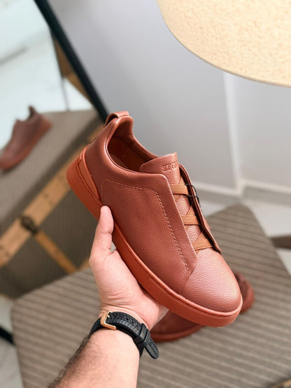 Zegna Triple Stitch Classic Men's Sneakers