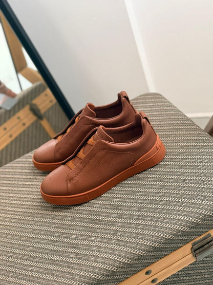 Zegna Triple Stitch Classic Men's Sneakers