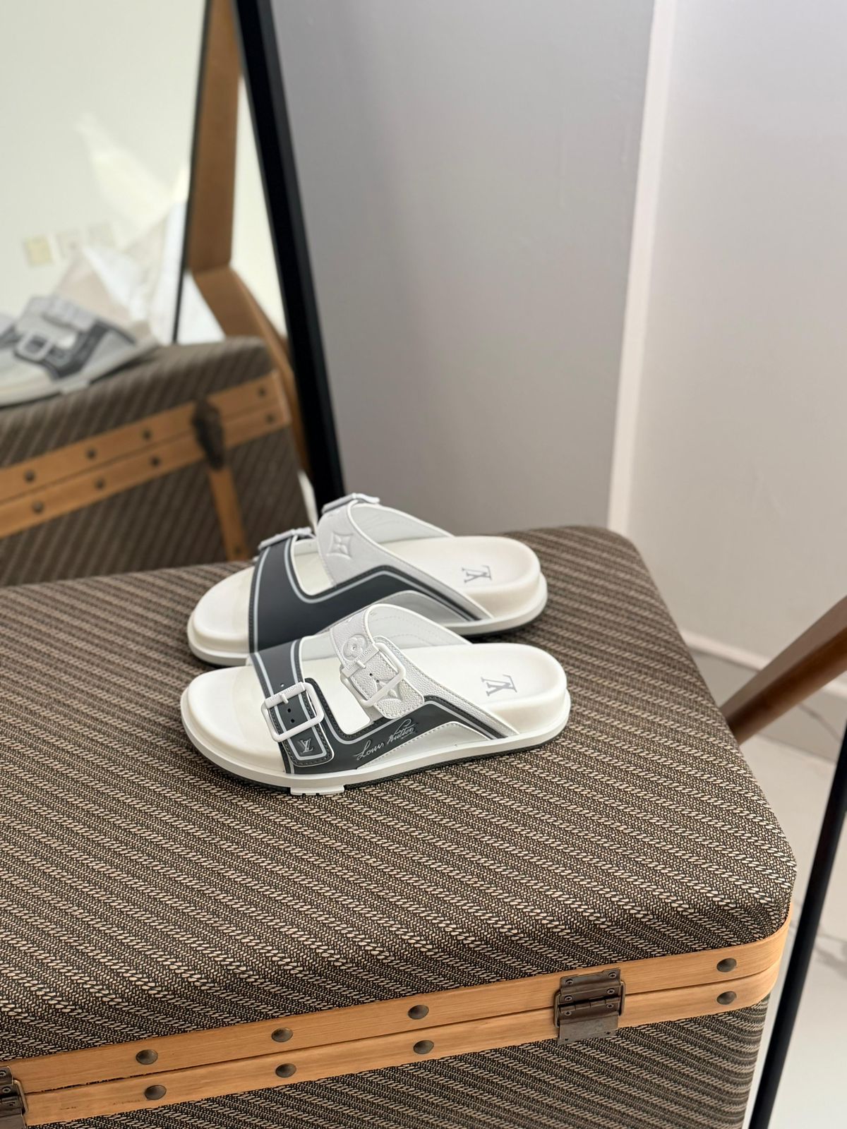Louis Vuitton OG Air Trainer Mule Sandals