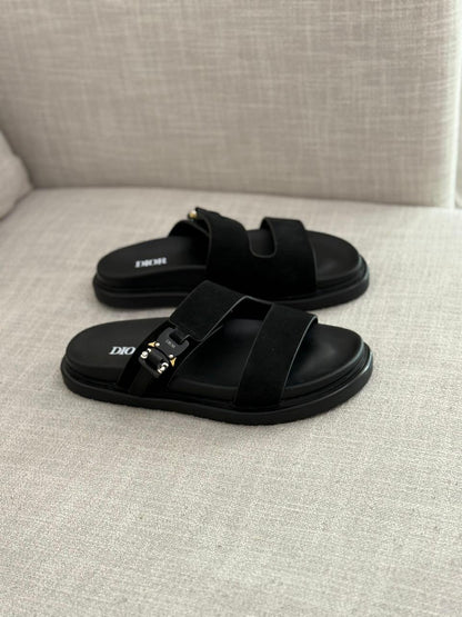 Dior Aqua Sandal in Suede