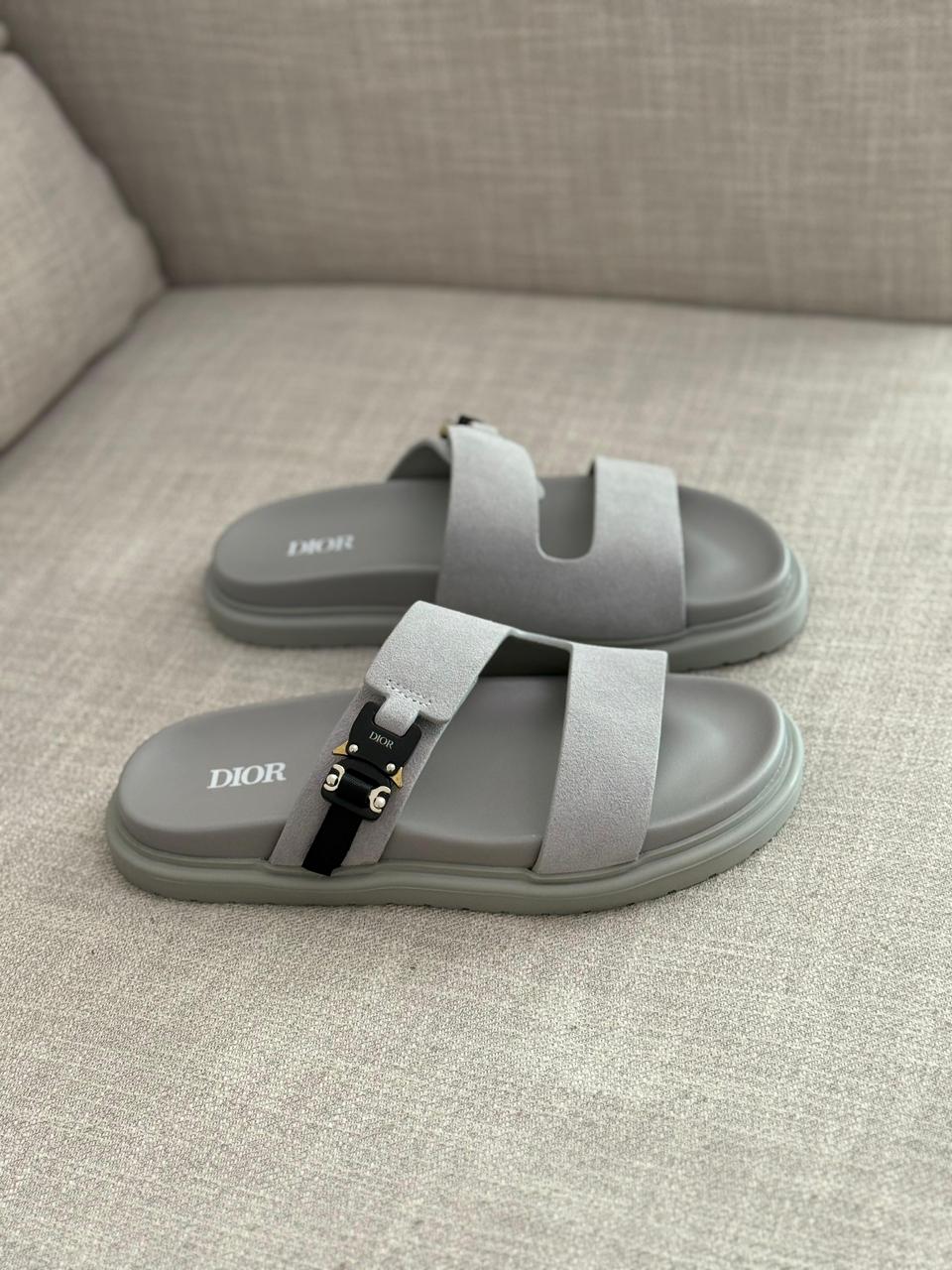 Dior Aqua Sandal in Suede