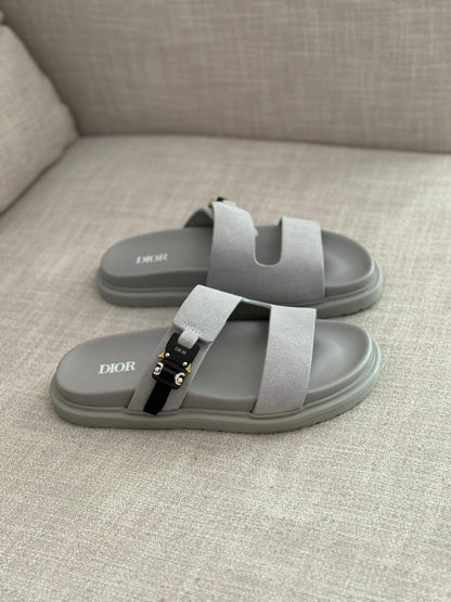 Dior Aqua Sandal in Suede