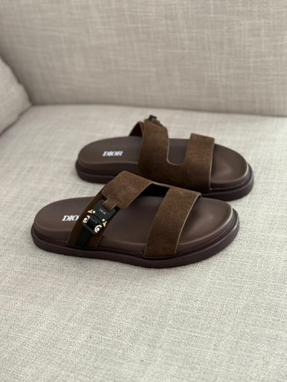 Dior Aqua Sandal in Suede