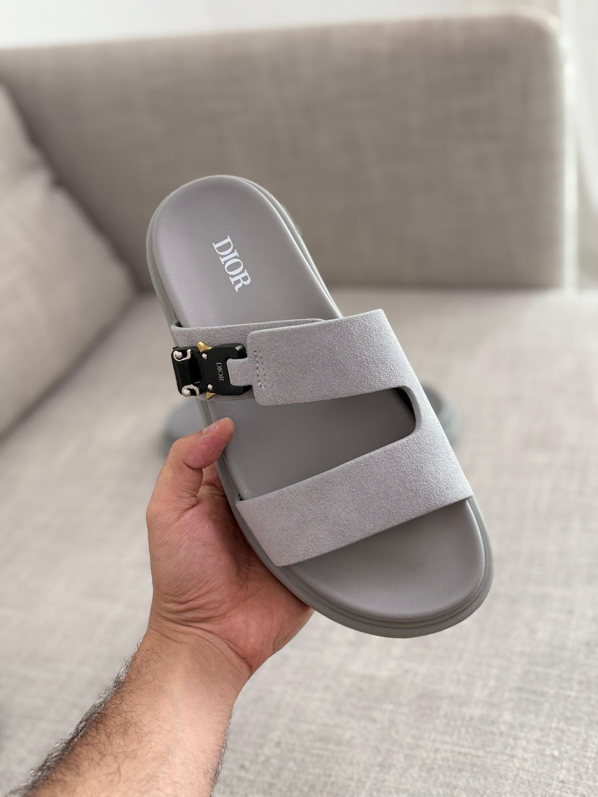 Dior Adjustable Strap Men’s Sandals