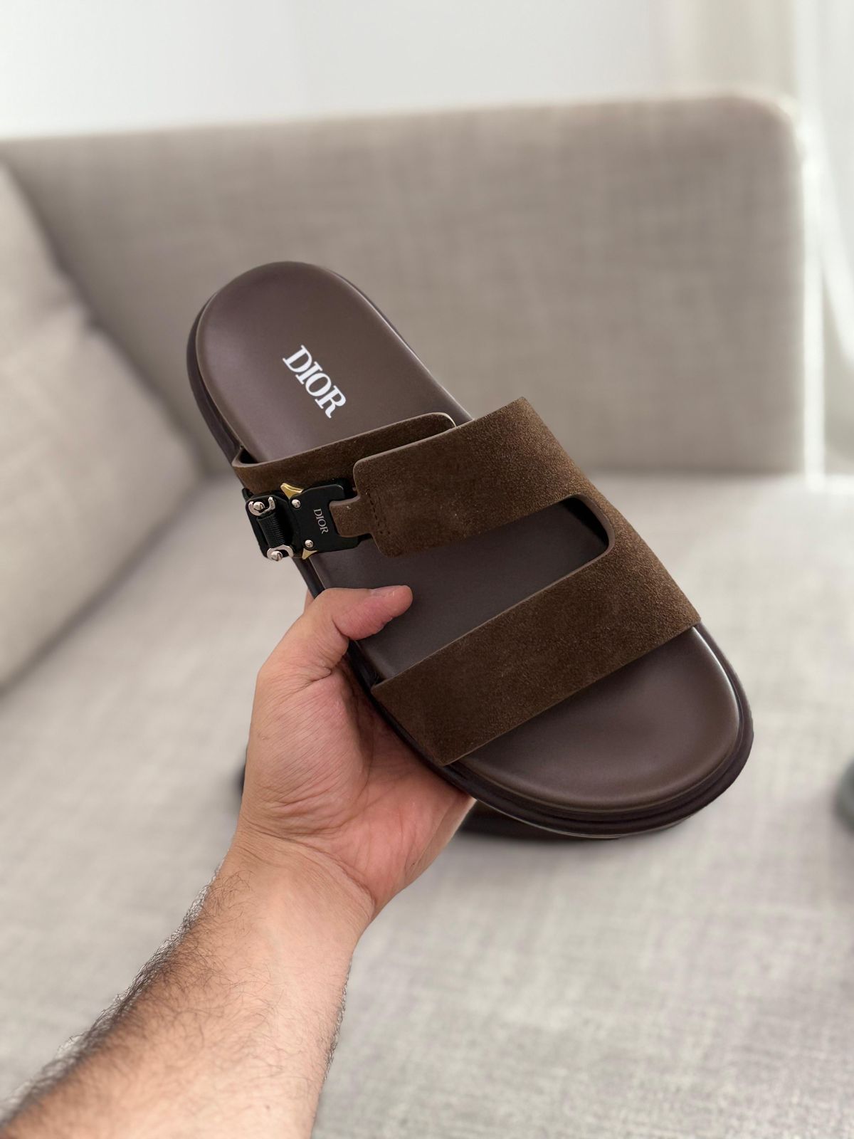 Dior Adjustable Strap Men’s Sandals