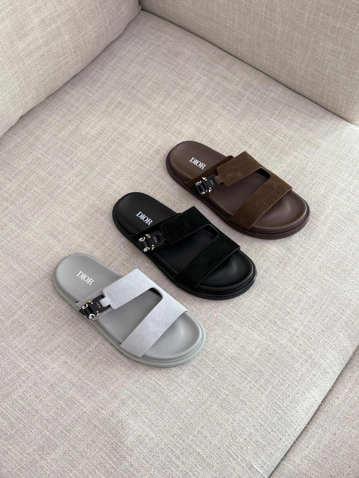 Dior Adjustable Strap Men’s Sandals