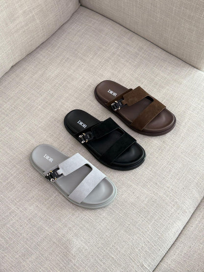 Dior Adjustable Strap Men’s Sandals
