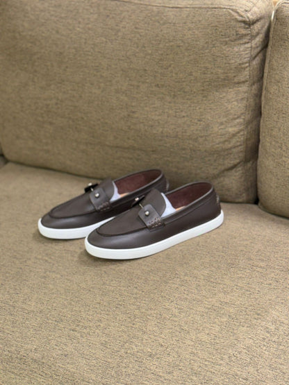 Christian Louboutin Men’s Classic Slip-On Loafers