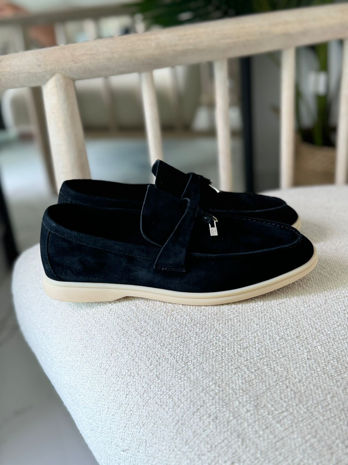 LORO PIANA Summer Charms Walk Loafers