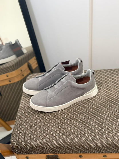 Zegna Triple Stitch Classic Men's Sneakers