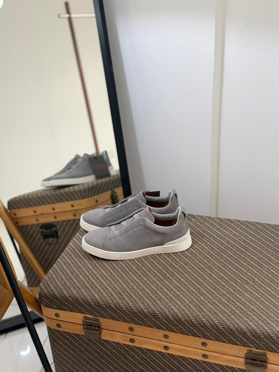 Zegna Triple Stitch Classic Men's Sneakers