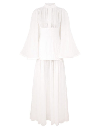 Zimmermann Flowing Long Sleeve Maxi Dress