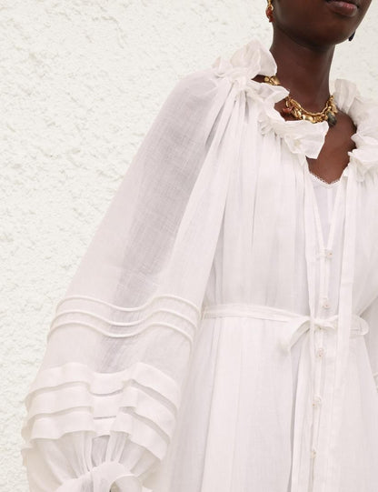 Zimmermann Ruffled Boho Maxi Dress