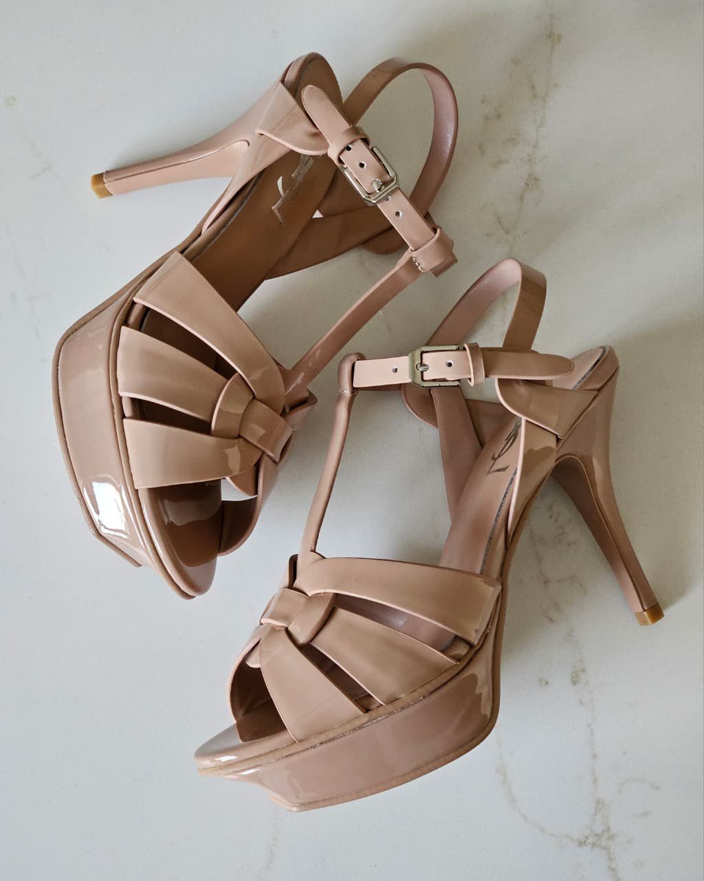 Saint Laurent Tribute platform sandals