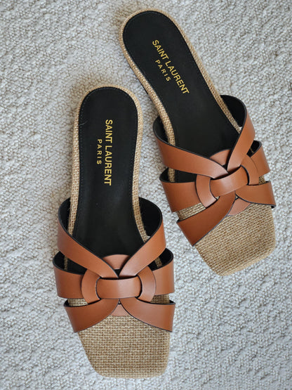 Saint Laurent Tribute Mules
