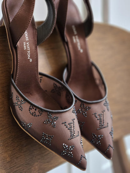 LV Gala Slingback Pump