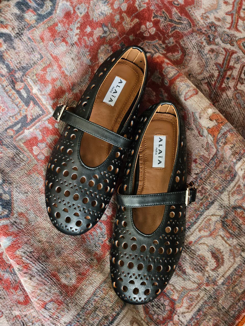 Alaïa Vienne Ballet Flats
