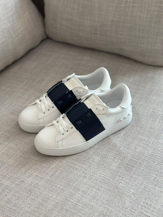 Valentino Calfskin Open Sneaker