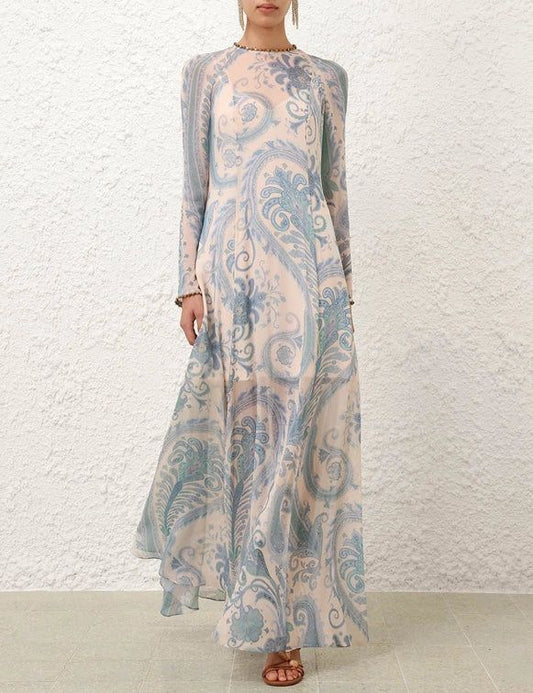 Zimmermann Illuminate Sheath Dress in Viscose