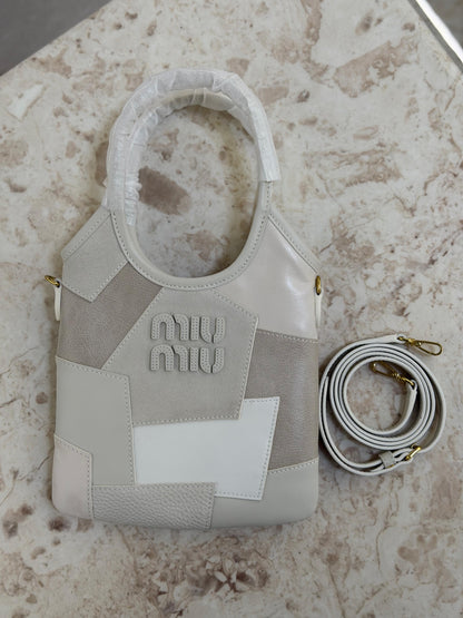 Miu Miu Ivy leather patchwork bag