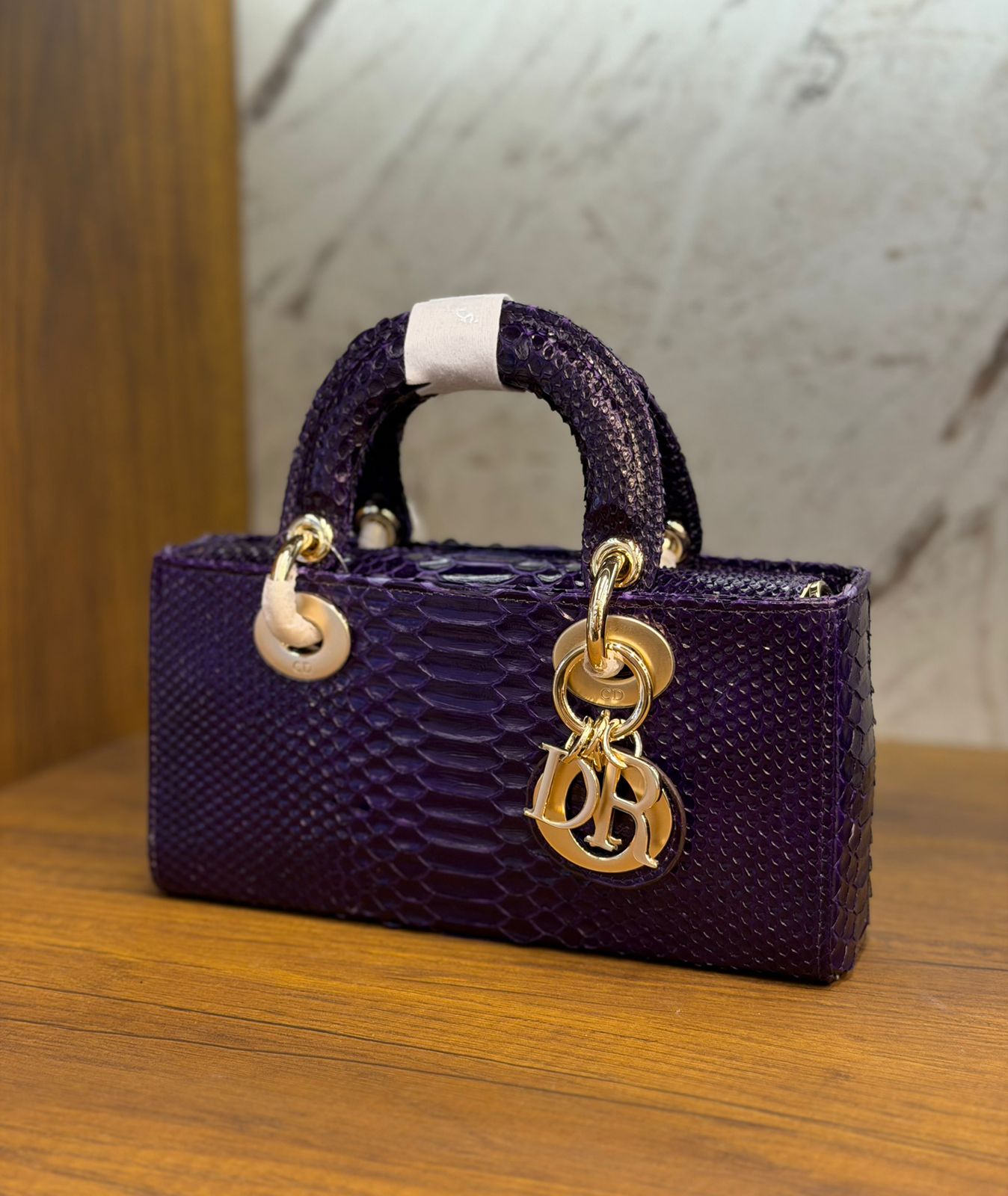 Lady D-Joy 22 Bag in Snakeskin