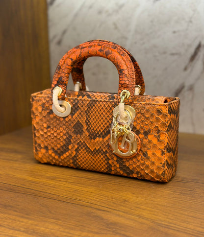 Lady D-Joy 22 Bag in Snakeskin