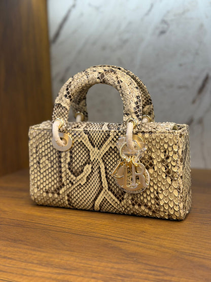 Lady D-Joy 22 Bag in Snakeskin