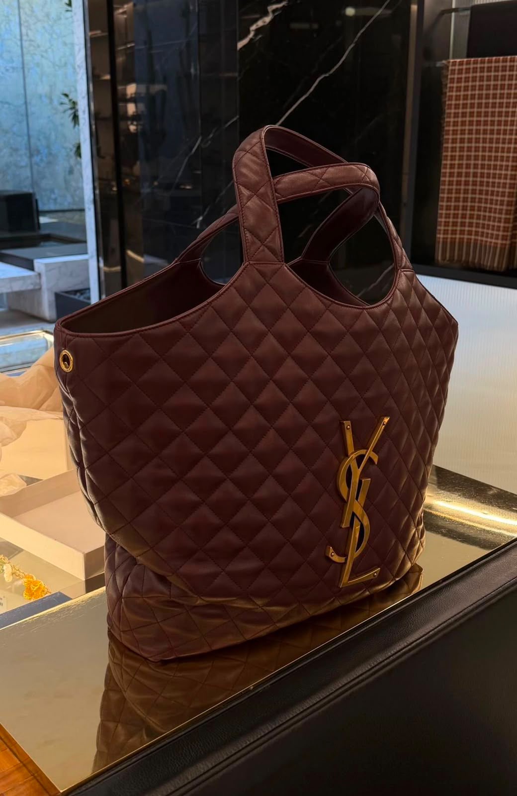 YSL Icare maxi tote bag