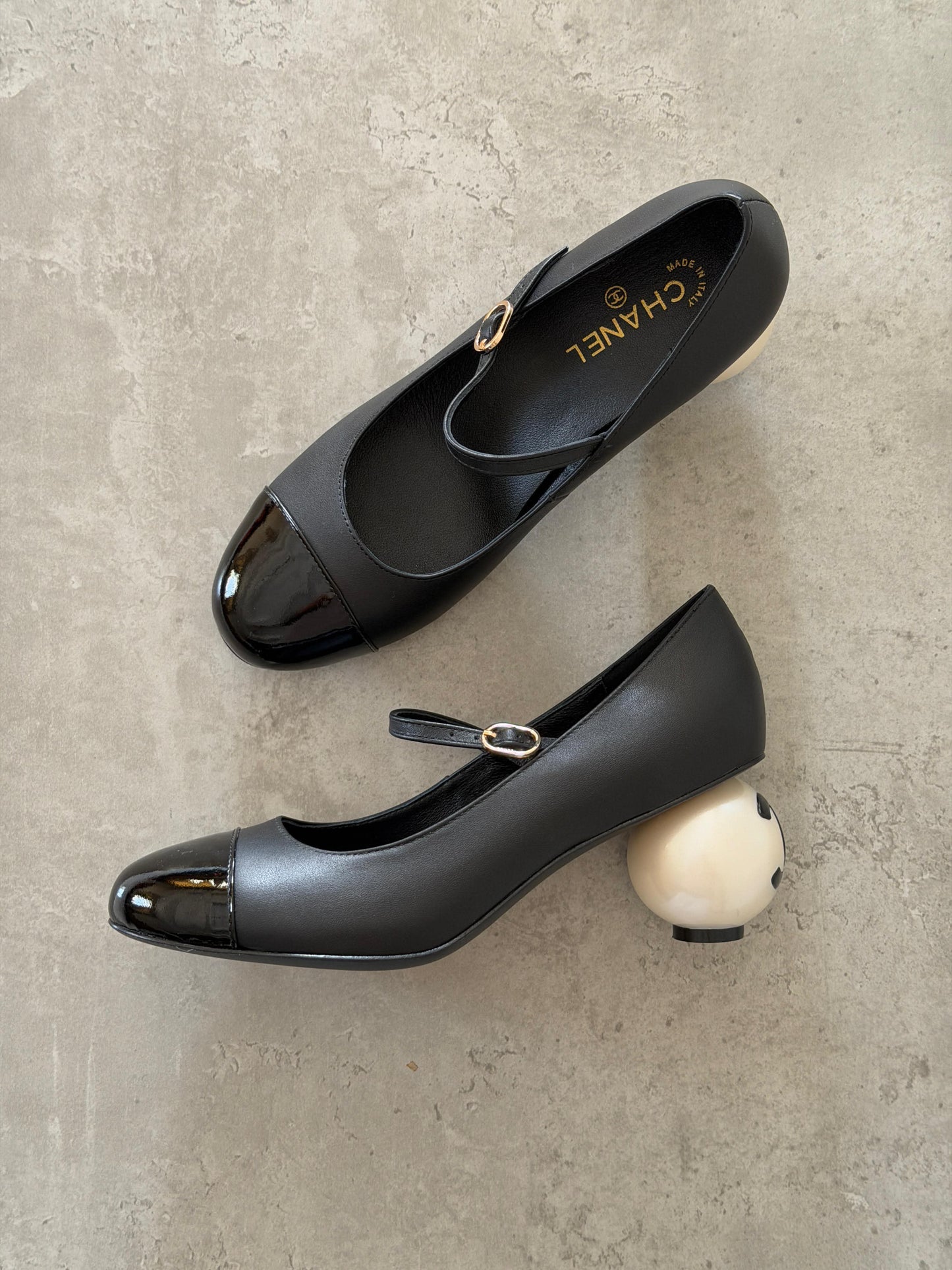 Chanel Pearl Heels
