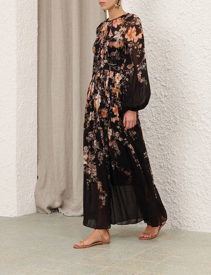 Zimmermann Carousel Billow Maxi Dress