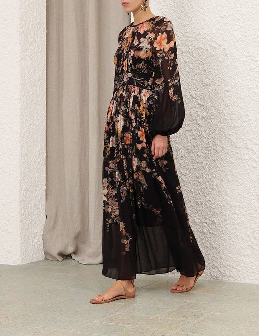 Zimmermann Carousel Billow Maxi Dress