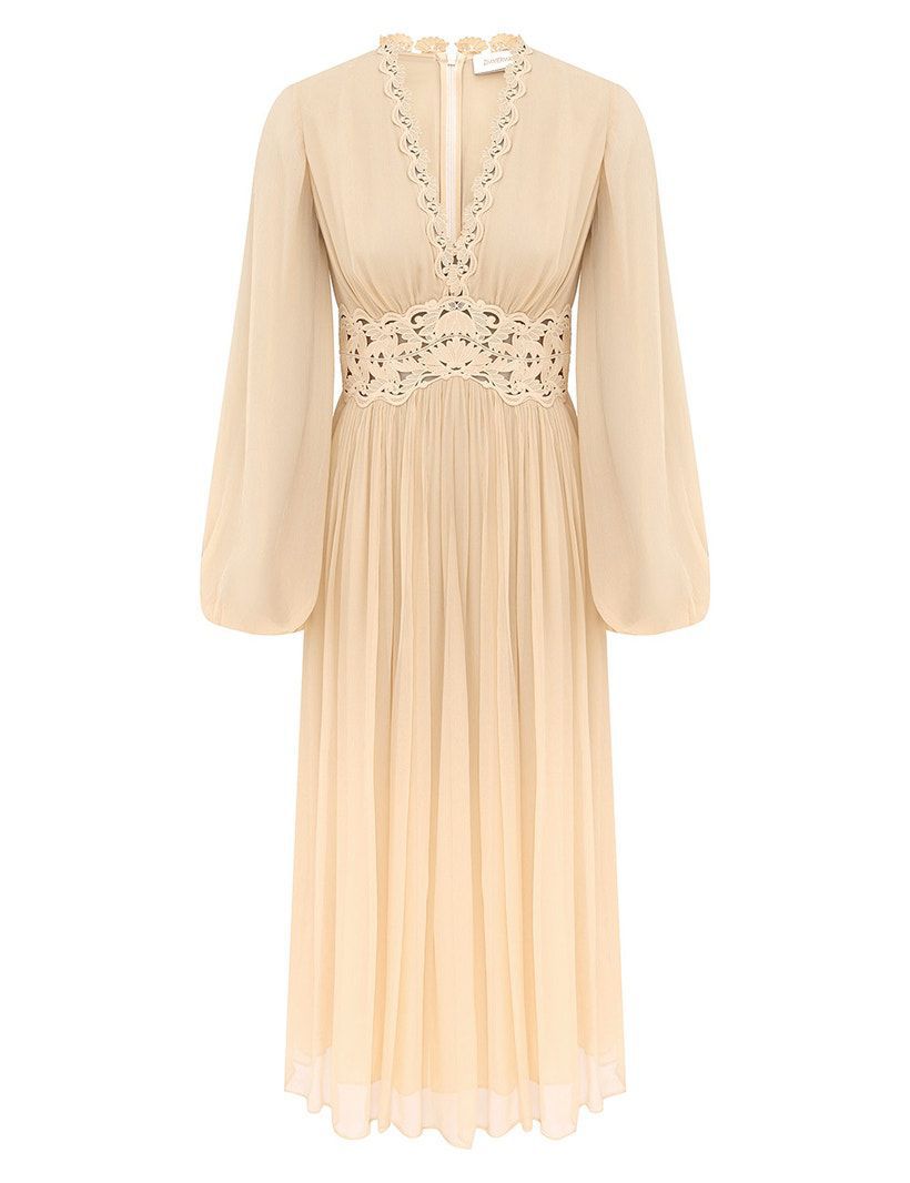 Zimmermann Luna Billow Midi Dress