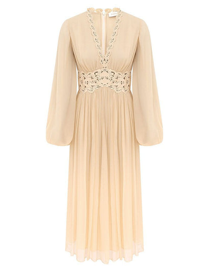 Zimmermann Luna Billow Midi Dress