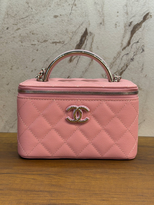 CHANEL Long Vanity Bag