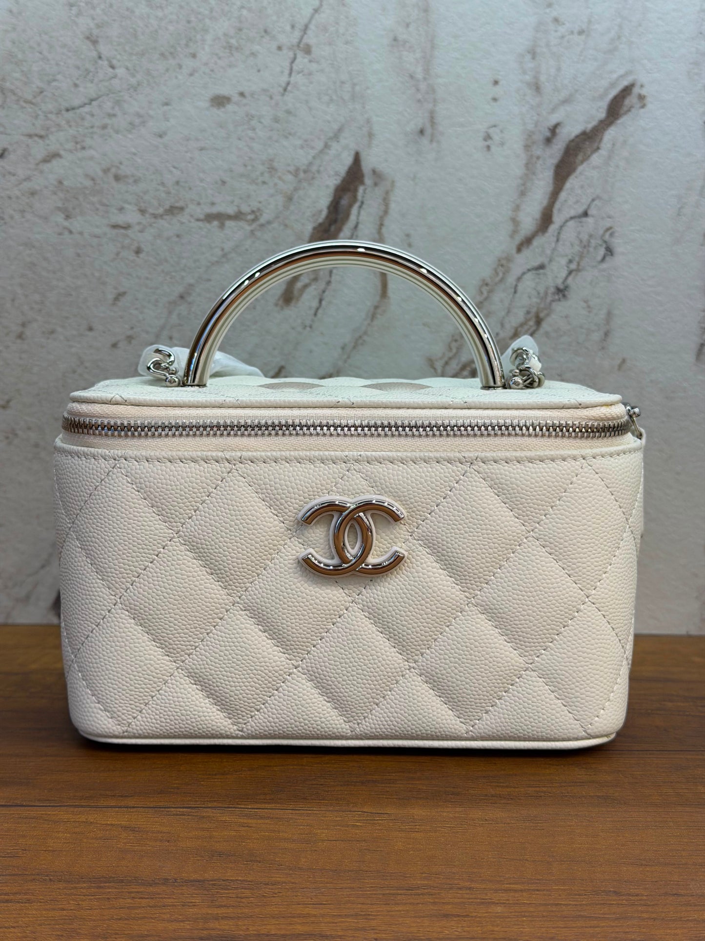 CHANEL Long Vanity Bag