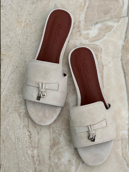 LORO PIANA Summer Charms Flat Sandal