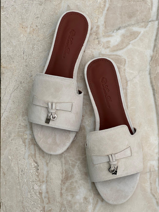 LORO PIANA Summer Charms Flat Sandal