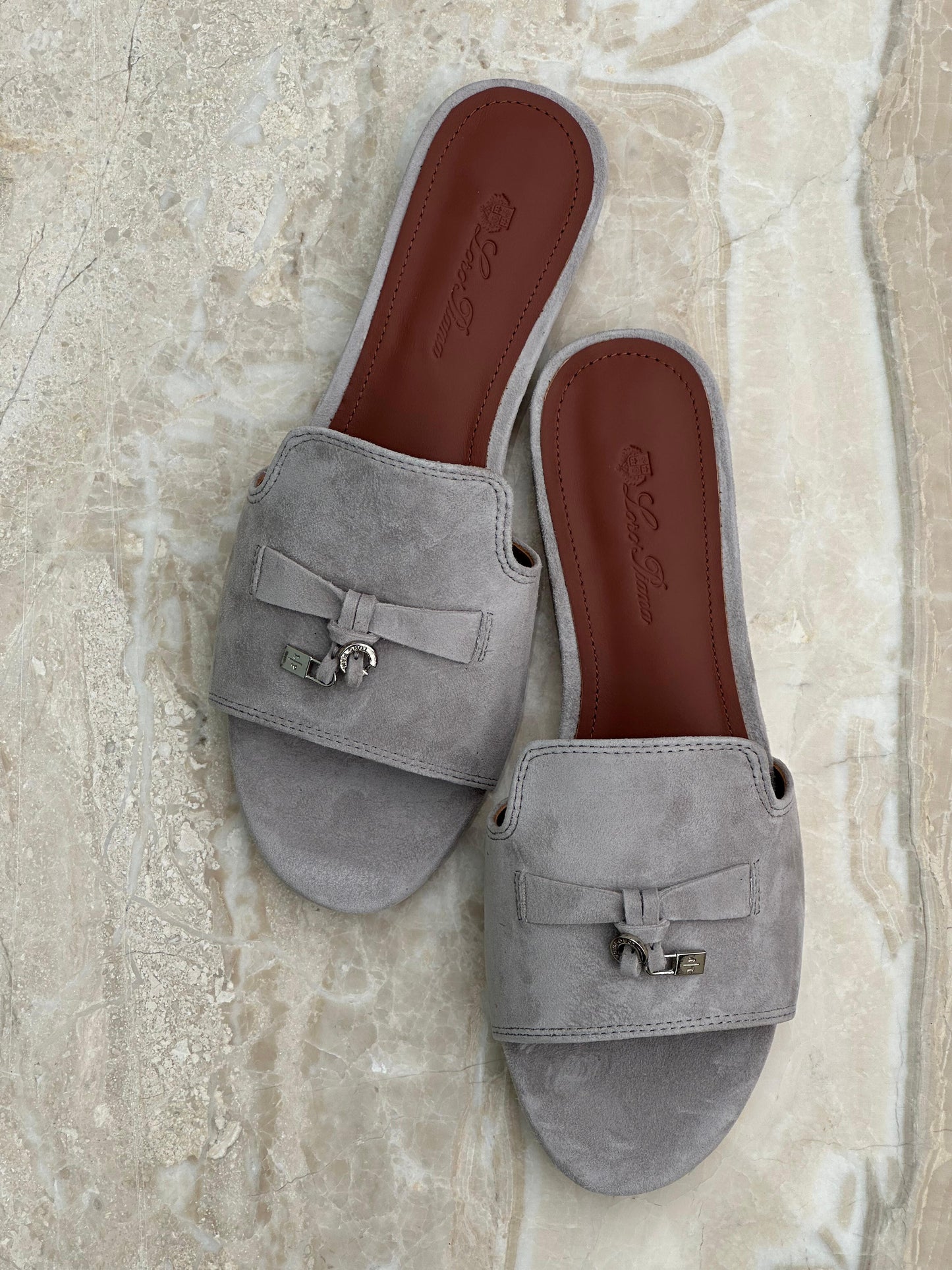 LORO PIANA Summer Charms Flat Sandal