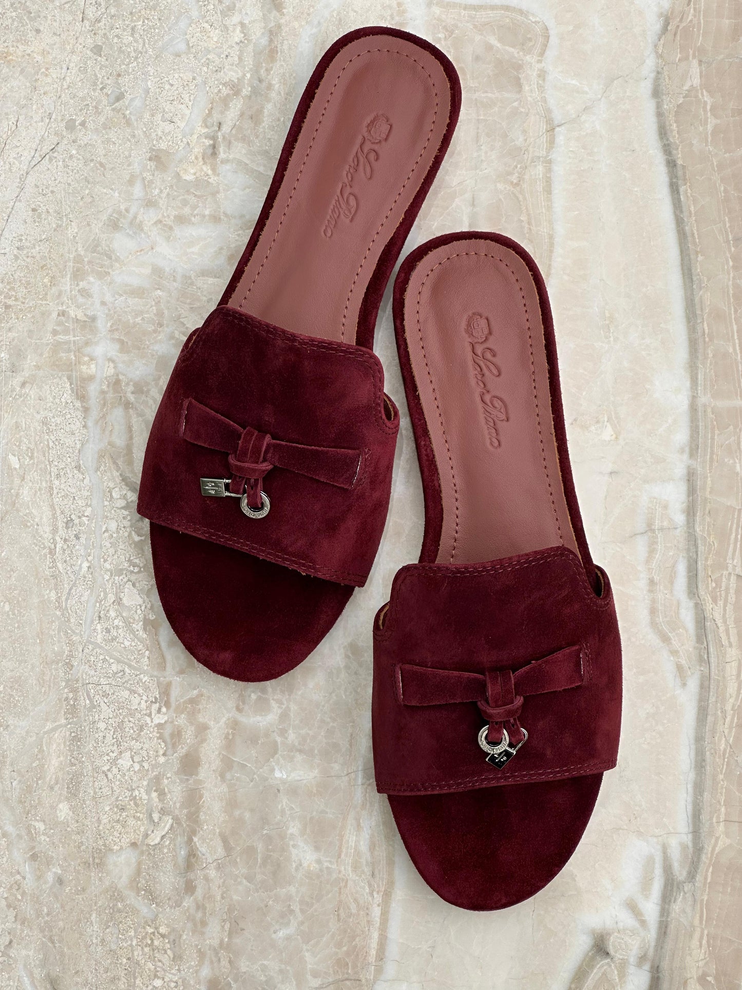 LORO PIANA Summer Charms Flat Sandal
