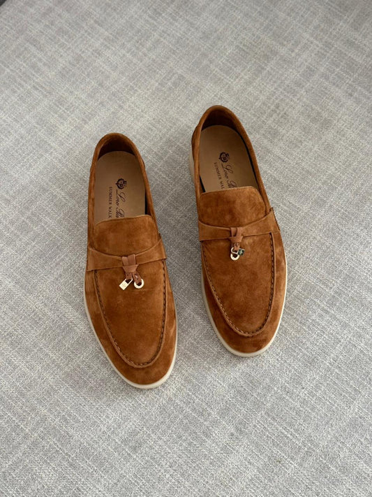 Loropiana Summer Walk Suede Loafers