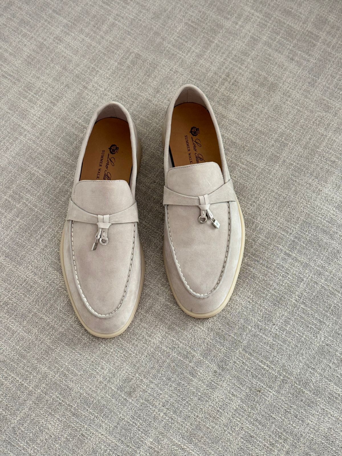 Loropiana Summer Walk Suede Loafers